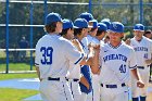 Baseball vs WPI  Wheaton College Baseball vs WPI. - Photo By: KEITH NORDSTROM : Wheaton, baseball